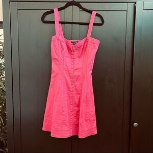 Betsy Johnson Pink/Fuchsia Hook & Eye Closure Dress Size 2